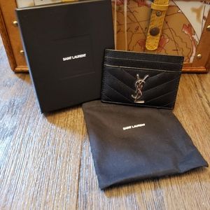 YSL Monogram Card Case